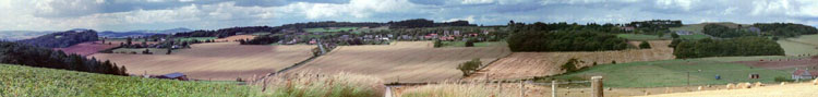 The village of Blebocraigs, Fife (click to enlarge)